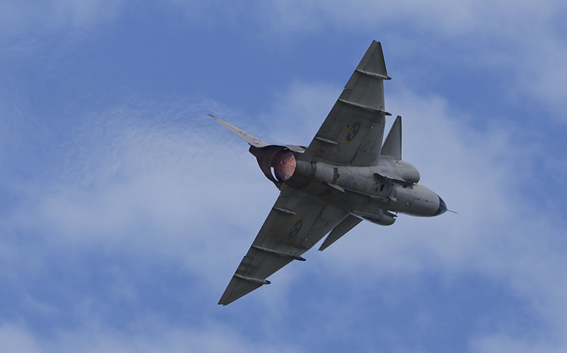 Saab JA-37 Viggen afterburner
