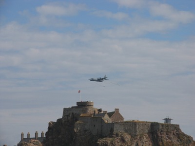 Combat Shadow over Elizabeth Castle