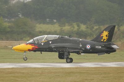 RAF Solo Hawk Display