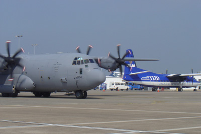 Red Arrows Support Hercules