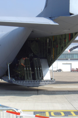 Red Arrows Support Hercules