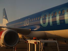 SUNSET ON AIRBUS A320