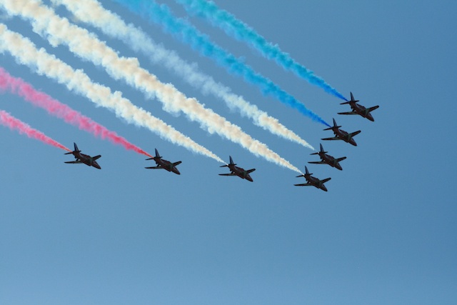 Red Arrows Finishing
