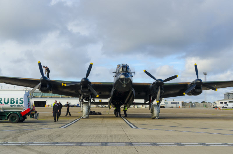 Lancaster refuel