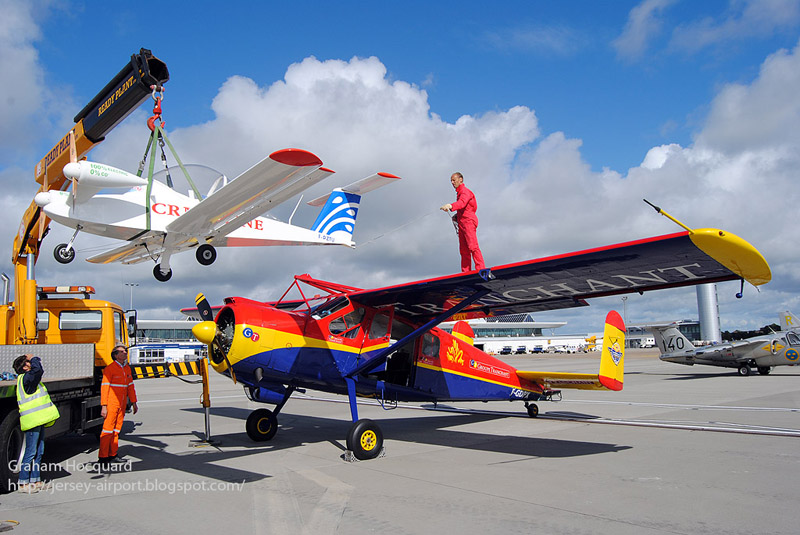 Max Holste MH-1521C-1 Broussard and MC15E Cri-Cri E-Cristaline