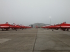 Red Arrows Liine Up Red Arrows Liine Up