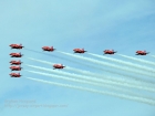 Red Arrows arrival